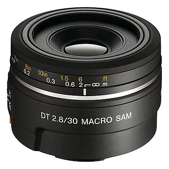 【SONY】DT 30mm F2.8 MACRO SAM 單眼鏡頭(公司貨)