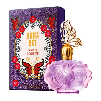 【ANNA SUI】紫蝶戀淡香水50ml+贈許願精靈小香4ml