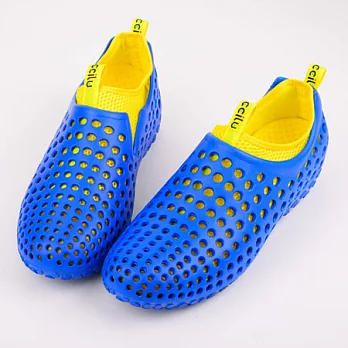 【CCILU 馳綠】AMAZON 晴雨豆豆休閒鞋(藍色 / 女款)6BLU