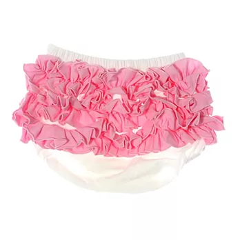 Cutie Bella荷葉邊蓬蓬褲Ruffle-Cream/Pink