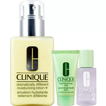 CLINIQUE 倩碧 新一代三步驟還原潤膚露(125ml)送潔膚2件組