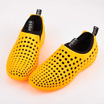 【CCILU 馳綠】AMAZON 晴雨豆豆休閒鞋(橘色 / 女款)ORG5橘色