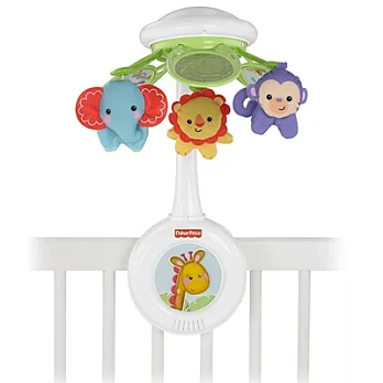 《Fisher Price 費雪牌》熱帶雨林好朋友床邊安撫吊鈴