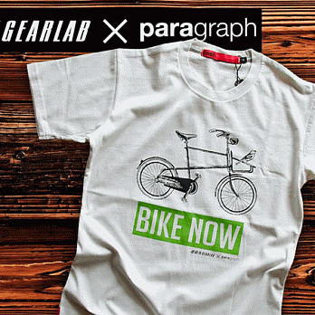 器研所Gearlab x Paragraph 聯名限量T恤-Bike NowBike Now Tshirt（L）