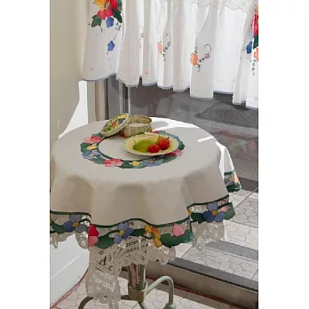 AROMA HOUSE TC52圓形蕾絲桌巾