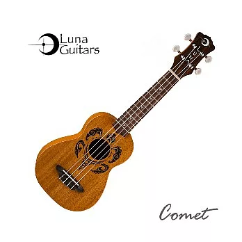 Luna 海龜 Honu 雕刻烏克麗麗Ukulele 21吋烏克麗麗 附烏克麗麗袋