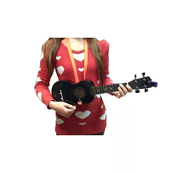 新款烏克麗麗 背帶（烏克麗麗背帶 可調整長度 Ukulele/烏克麗麗配件專賣）B 橘色