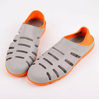 CCILU 馳綠 ATKA 水陸兩用鯊魚鞋-灰/橘 (男款)11DRM