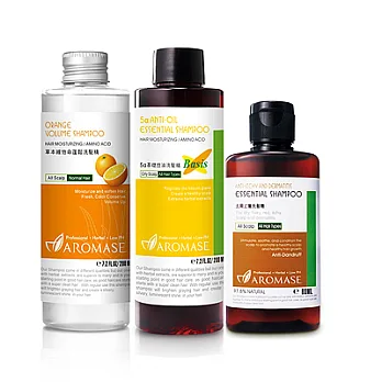 AROMASE艾瑪絲 油切蓬鬆去屑洗髮組