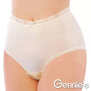 買一送一【Gennie’s奇妮】超彈力活動式生理褲(A607)M淺黃