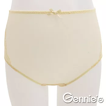 買一送一【Gennie’s奇妮】涼爽透氣孕婦中腰內褲(GZ34) M淺膚