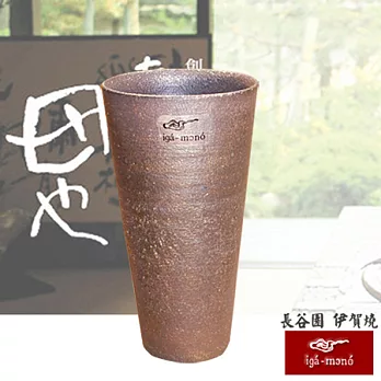 【日本長谷園伊賀燒】日式陶土杯(銀鏽細款)