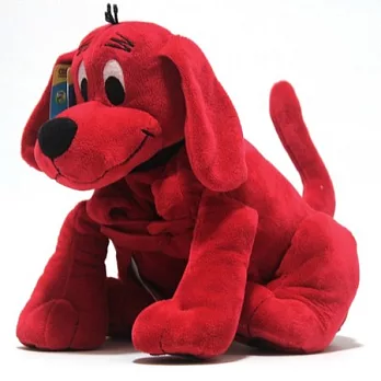 Zoobies 毛毯寵物玩偶 -克里夫大紅狗