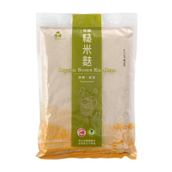 【里仁網購】有機糙米麩-無糖