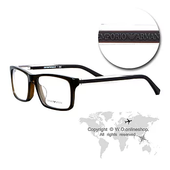 【Emporio Armani】光學眼鏡(EMAR-3002F-5073)
