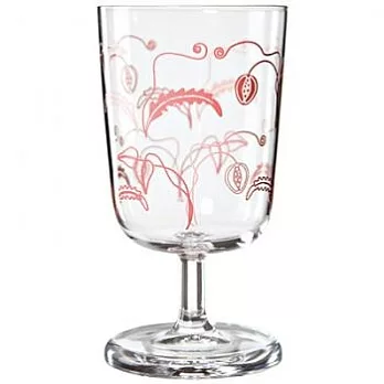 BodaNova Blossom花卉系列粉色玻璃杯, 2入 (250c.c.)