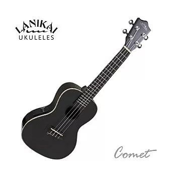 德國品牌Lanikai LU-21CE/BK 可插電烏克麗麗（23吋）Concert Ukulele *加贈烏克麗麗琴袋