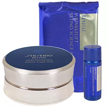 SHISEIDO資生堂 莉薇特麗 全效抗痕白金霜特惠三件組