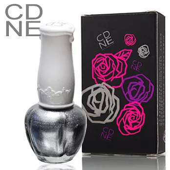 CDNE 藝術彩繪 細刷頭 台灣製 拉線指甲油 珍珠百搭銀 CS059