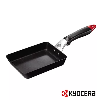 【KYOCERA】陶瓷煎蛋(玉子燒)平底鍋(13x18cm)