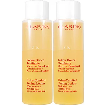 CLARINS 克蘭詩 蘆薈化妝水(200ml)2入組