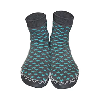 Moccis成人室內鞋襪----穿上MOCCIS，赤足實感 保暖舒適---灰色銀河(24~25cm)37灰色銀河(24~25 cm)