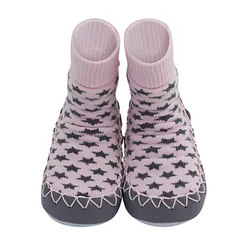Moccis成人室內鞋襪----穿上MOCCIS，赤足實感 保暖舒適--- 粉紅星辰(24~25cm)37粉紅星辰(24~25cm)