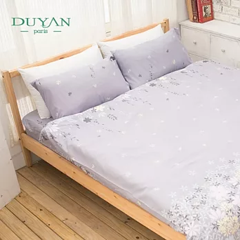 DUYAN《花蔭深處》雙人四件式超柔細纖維薄被套床包組