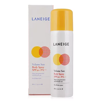 LANEIGE 蘭芝 超水感沁涼防曬身體噴霧SPF50+/PA+++(60g)