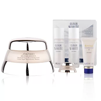 《SHISEIDO 資生堂》百優 精純乳霜淨白純化組