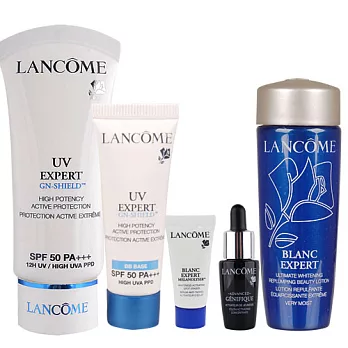 《LANCOME 蘭蔻》UV防護雙星超進化完美組