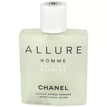 CHANEL香奈兒 白色時尚男性香水鬍後水(100ml)