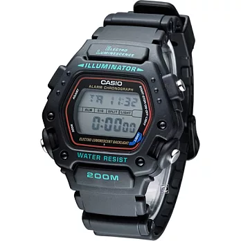 CASIO 超強機能防水運動錶 DW-290-1V