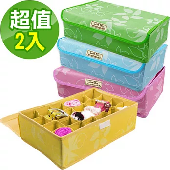 【Love Buy】24格小物收納盒_超值二入(綠色)