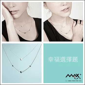 【幸福選擇題】 MAXin N°4 限定款純銀手工珍珠系列套鍊