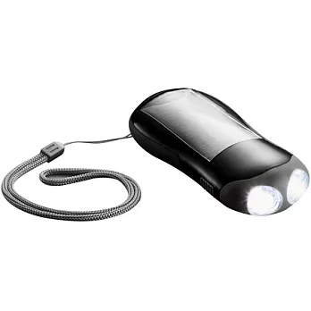 《Addex》Dual LED 節能手電筒(黑)