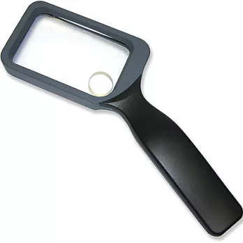 《CARSON》Hand 雙色聚焦放大鏡(方8.7cm)