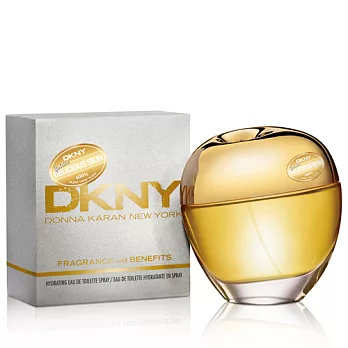 DKNY 璀璨金蘋果水凝裸膚女性淡香水(50ml)送香氛身體乳