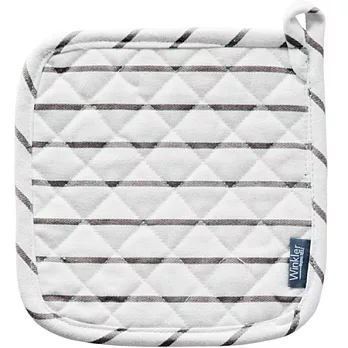 《WINKLER》LINEA 線條隔熱墊(晨霧白 2入)