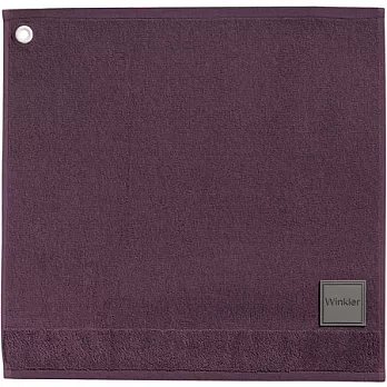 《WINKLER》50cm MARK 精梳棉毛巾(深紫芋)