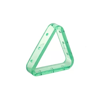 【Anna Lou OF LONDON】倫敦品牌 crystal 三角形透明水晶手環~薄荷綠