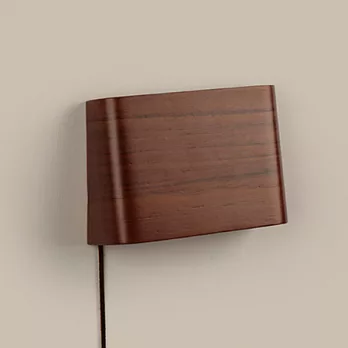 [META Design]SLICEs LED床頭閱讀壁燈(長型-中間)黑桃木