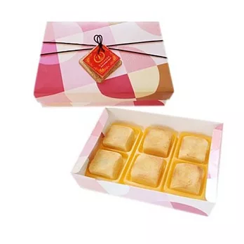 《喜憨兒》粉紅甜心伴手禮*3盒(原味鳳梨酥)