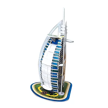 3D立體拼圖 精裝迷你杜拜帆船酒店