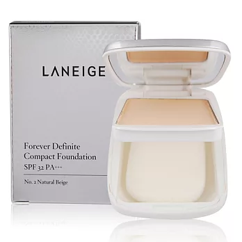 LANEIGE 蘭芝 水柔光持色粉餅SPF32/PA+++(9g)#2