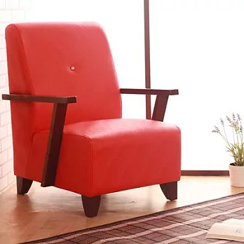 《Verdandi》北歐風格經典超纖皮沙發-1+1+3人座紅