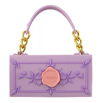 Candies iPhone 5 宮廷晚宴包 矽膠保護殼紫