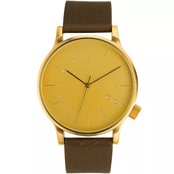 KOMONO Winston Gold 復古系列腕錶 - 金色 /41mm
