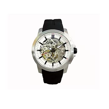 KENNETH COLE 未來眼的獨特吸引力時尚個性機械腕錶-黑-IKC1852