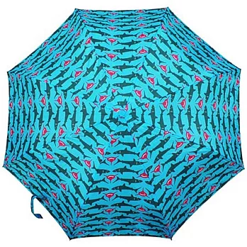 【rainstory雙人傘】龐克鯊魚抗UV雙人自動傘